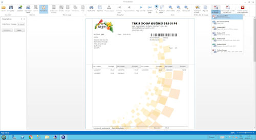 Exemple de facture PDF